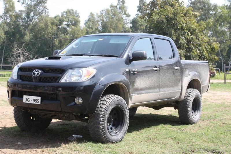 Toyota HiLux 4wd Styleside Tub Body Without Bumper 04/2005 - 08/2015 Oversize Spare Wheel - Towbar Kit - HEAVY DUTY OVERSIZE SPARE