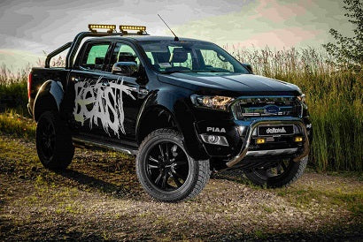 Ford Ranger 2wd & 4wd Tub Body With Bumper 08/2015 - 04/2022 (CAN-BUS Harness) (Oversize Spare) - Towbar Kit