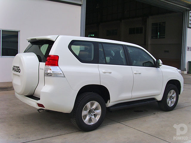 Toyota Prado 150 Series 5 Door SUV 11/2009 - 11/2017 (Spare Wheel on Rear Door) - Towbar Kit